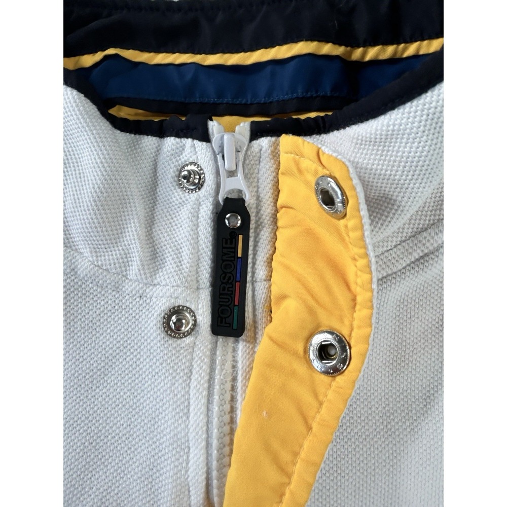 Vintage Foursome Mock Neck Pullover Sweatshirt Men's Large Has Stains - Picture 3 of 11